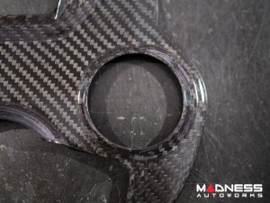 Alfa Romeo Giulia Shift Gate & Stereo Control Trim - Carbon Fiber - Pre '20 - Feroce Carbon Alfa Romeo Giulia Shift Gate & Stereo Control Trim - Carbon Fiber - Pre '20 - Feroce Carbon